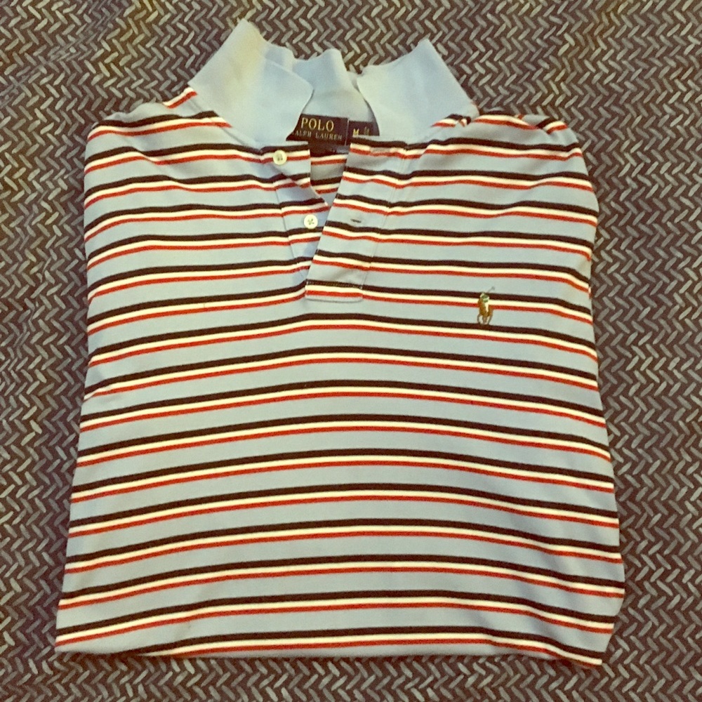 Striped Ralph Lauren polo